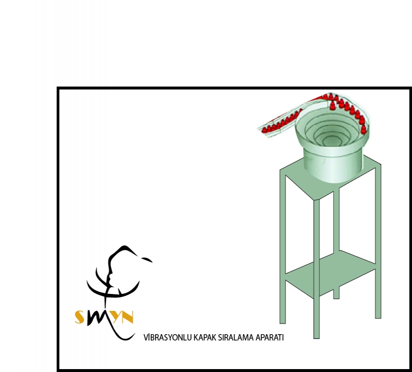 VİBRASYONLU KAPAK SIRALAMA ÜNİTESİ - VIBRATION CAP SORTING UNIT